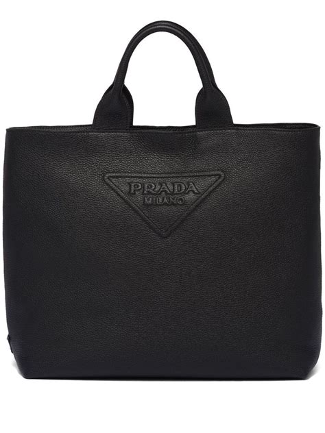 prada logo purse|Prada embossed logo tote.